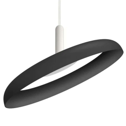 Φωτιστικό Οροφής Nivél 15 10780 38x14cm Dim Led 500lm 10,5W 2700K Black-White Pablo Designs