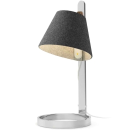Φωτιστικό Επιτραπέζιο Lana Mini 10511/10515 20,3x52cm Dim Led 350lm 5,5W 3000K Grey Anthracite-Chrome Pablo Designs