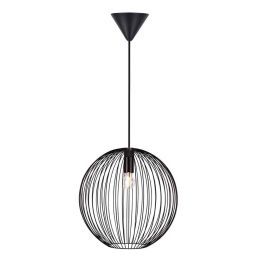 Φωτιστικό Οροφής Κρεμαστό Beroni 35 2213303003 E27 33x35cm Black Nordlux