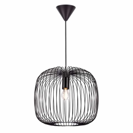 Φωτιστικό Οροφής Κρεμαστό Beroni 40 E27 33x40cm Black Nordlux