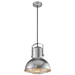 Φωτιστικό Οροφής Κρεμαστό Porter 21 2213033031 E27 25x21cm Galvanized Nordlux