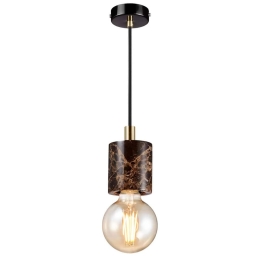 Φωτιστικό Οροφής Κρεμαστό Siv 45883018 E27 10x6,4cm Brown Nordlux