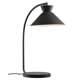 Φωτιστικό Γραφείου Dial 2213385003 E27 51,5x36,5cm Black Nordlux