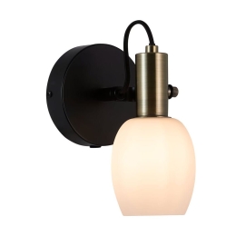 Φωτιστικό Τοίχου Arild 2312291003 E14 20x12cm Black Nordlux