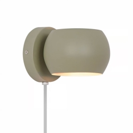 Φωτιστικό Τοίχου Belir 2312201023 G9 11x15,6cm Dusty Green Nordlux