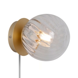 Φωτιστικό Τοίχου Chisell 2312111035 E14 18x15cm Brass Nordlux