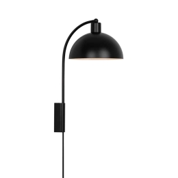 Φωτιστικό Τοίχου Ellen 20 E14 42,5x26cm Black Nordlux