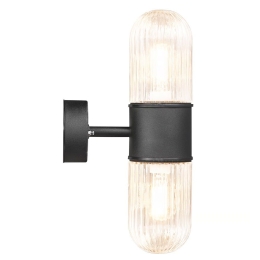 Φωτιστικό Τοίχου Konyo 2115301003 E27 36,6x9,8cm Black Nordlux