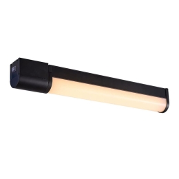 Φωτιστικό Μπάνιου Επιτοίχιο Malaika 49 2310201003 3000K 540Lm 49,4x7cm Black Nordlux Αλουμίνιο