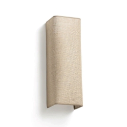 Φωτιστικό Τοίχου - Απλίκα Otton 66401-100 37x12,5x10,5cm 2xE27 Sand Faro Barcelona