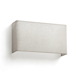 Φωτιστικό Τοίχου - Απλίκα Otton 66401-107 37x10x20cm 2xE27 15W Grey Faro Barcelona