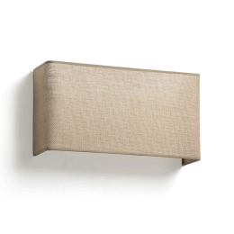 Φωτιστικό Τοίχου - Απλίκα Otton 66401-108 37x20x10cm 2xE27 Sand Faro Barcelona