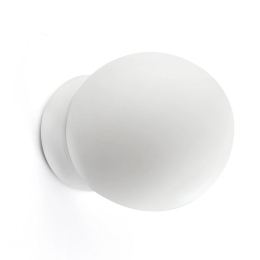 Φωτιστικό Τοίχου - Απλίκα Ping 60010 10cm Led 7,8W 3000K White Faro Barcelona