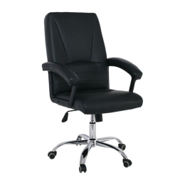 Πολυθρόνα Διευθυντή BF6350 ΕΟ255 63x65x108/116cm Black