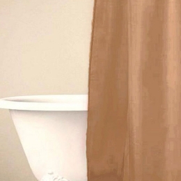 Κουρτίνα Μπάνιου Simple Sand Palamaiki 200Πx180Υ 180x200cm Πολυέστερ