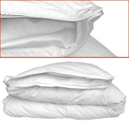 Πάπλωμα Twin Stripe 4 Season White Palamaiki King Size 260x240cm Microfiber