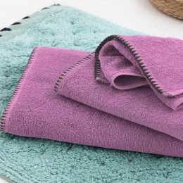 Πετσέτα Brooklyn Violet Palamaiki Σώματος 100x150cm 100% Βαμβάκι