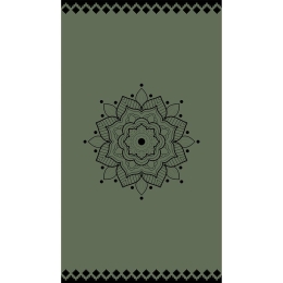 Πετσέτα Θαλάσσης EV15 Khaki Palamaiki Θαλάσσης 90x160cm 100% Βαμβάκι