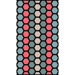 Πετσέτα Θαλάσσης EV24 Multi Palamaiki Θαλάσσης 90x160cm 100% Βαμβάκι
