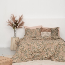 Σεντόνια CW285 (Σετ 3τμχ) Brown Palamaiki Ημίδιπλο 170x265cm 100% Βαμβακερή Φανέλα