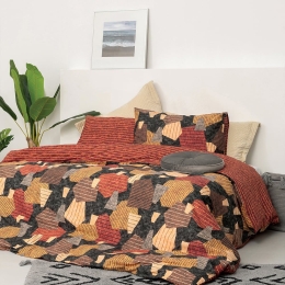 Σεντόνια FL6160 (Σετ 3τμχ) Multi Palamaiki Ημίδιπλο 170x260cm 100% Βαμβάκι