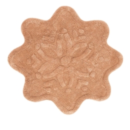 Ταπέτο Μπάνιου Flair Caramel Palamaiki 70x70cm 100% Βαμβάκι