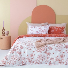 Σεντόνια FL6197 (Σετ 3τμχ) Terra Palamaiki Ημίδιπλο 170x260cm 100% Βαμβάκι