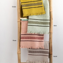 Πετσέτες Nepal (Σετ 3τμχ) Hazel Palamaiki Σετ Πετσέτες 70x140cm 100% Βαμβάκι