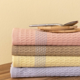 Πετσέτες Κουζίνας KE460 (Σετ 4τμχ) Multi Palamaiki 50x70cm 100% Βαμβάκι