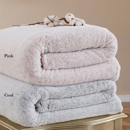 Κουβέρτα Sepia Fleece Pink Palamaiki Υπέρδιπλo 220x240cm Sherpa