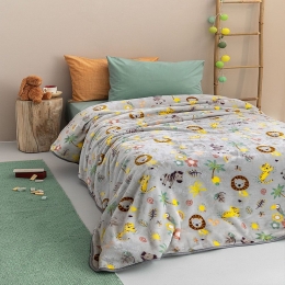 Κουβέρτα Βρεφική Zugla Multi Palamaiki Κούνιας 110x140cm Πολυέστερ