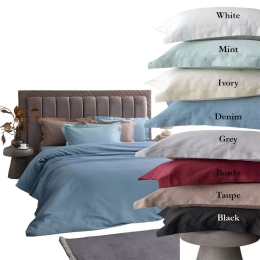 Σεντόνια Posh Sateen (Σετ 4τμχ) Mint Palamaiki Υπέρδιπλo 240x270cm 100% Βαμβακοσατέν