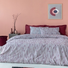 Σεντόνια Fashion Life FL6219 (Σετ 3τμχ) Purple Palamaiki Ημίδιπλο 170x260cm 100% Βαμβάκι
