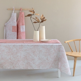 Τραπεζομάντηλο TAT17 Off White Palamaiki 140X180 Βαμβάκι-Πολυέστερ