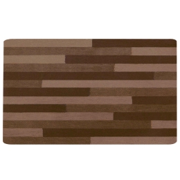 Πατάκι Μπάνιου Plank 05804.001 Brown 55Χ65 55x65cm Acrylic