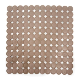 Πατάκι Αντιολισθητικό Disco 00242.003 Tortora 53X53 PVC