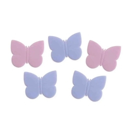 Μικρά Αντιολισθητικά Farfalla (Σετ 5Τμχ) 00509.001 Pink-Purple PVC