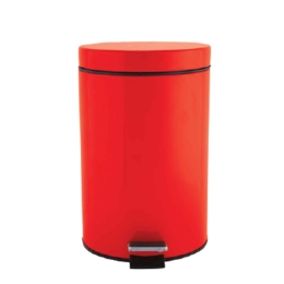 Κάδος Απορριμμάτων 7lt 05382.001 Red Μέταλλο