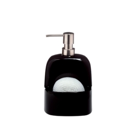 Δοχείο Κρεμοσάπουνου Bridget 03269.002 Black Spirella Πλαστικό