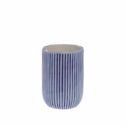 Ποτήρι Mykonos 03281.001 Blue Spirella Κεραμικό