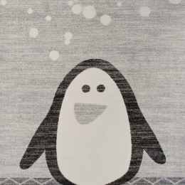 Χαλί Παιδικό Piccolo Penguin 7402 Grey Ezzo 160X230cm