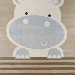Χαλί Παιδικό Bambino Hippo 7581 Beige-Blue Ezzo 160X230cm
