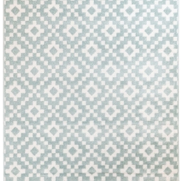 Χαλί Chroma B528AJ8  Light Blue-Cream Ezzo 160X230cm