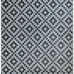 Χαλί Chroma B528BJ8  Light Blue-Dark Grey Ezzo 160X230cm