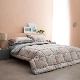 Πάπλωμα Mistral-2 Pink Vesta Home Υπέρδιπλο 220x230cm 100% Silicon Ballfiber