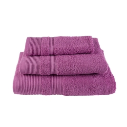 Πετσέτα 907 Dark Lilac Astron Χεριών 30x50cm 100% Βαμβάκι