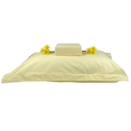 Μαξιλαροθήκες Οxford Πεννιέ 6288 (Σετ 2τμχ) Yellow Astron 52X72 100% Βαμβάκι