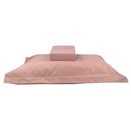Μαξιλαροθήκες Οxford Πεννιέ 6289 (Σετ 2τμχ) Dusty Rose Astron 52X72 100% Βαμβάκι