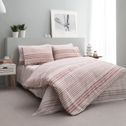 Παπλωματοθήκη Virginia-2 (Σετ 3τμχ) Apple Vesta Home Διπλό 200x240cm 100% Βαμβάκι