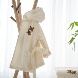 Μπουρνούζι Βρεφικό Play Beige Vesta Home